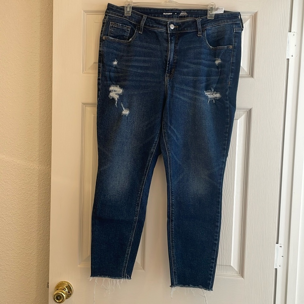 Rockstar super skinny jeans distressed